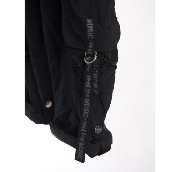 Zumba Throwback - Pull On Nylon Convertible Cargo Pants and Tank Top Set - Picture 11 of 16